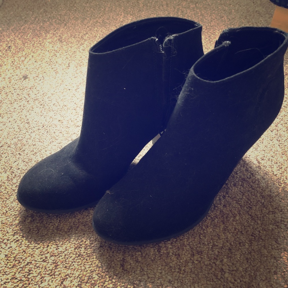 Black booties